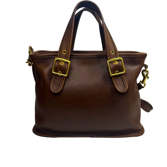 Coach Handbags - Vintage Coach 👜Legacy Zip Satchel/ Crossbody Brown Leather 👜 9063